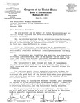 Letter from Congressman John Joseph Moakley to Russian President Mikhail Gorbachev regarding Soviet dissident Victor Yelistratov and his family's denied permission to emigrate to Israel, 25 May 1985 by John Joseph Moakley