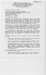 Letter from J. Bernard Robinson of the ABC Forum on Cuba, Inc. to Ambassador Fernando Remirez De Estenoz of the Cuban Interest section, asking for help from the Cuban government related to a US Congressional trip to Cuba, 14 December 1995 by Bernard J. Robinson