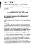 Announcement of hearing on U.S. Economic and Trade Policy Toward Cuba, 21 April 1998 by United States. Congress. House. Committee on Ways and Means.