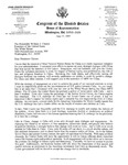 Letter from Congressman John Joseph Moakley to President Bill Clinton expressing concern over US policy towards Cuba, 17 June 1997 by John Joseph Moakley