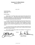 Letter from Congressmen Moakley and McGovern to President Fidel Castro urging the release of political prisoners, 25 July 1997 by John Joseph Moakley and James P. McGovern