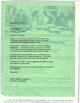 Correspondence between Congressman John Joseph Moakley and a constituent about a Constitutional amendment to ban forced busing, November 1975