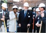 Groundbreaking ceremony at the Abiel Smith School, 1990s by unknown