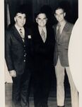 John Joseph Moakley with brothers Robert Moakley (left) and Thomas Moakley, 1970s by unknown