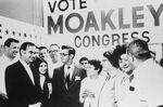 John Joseph Moakley at congressional campaign event, 7/16/1970 by Julie O'Neill