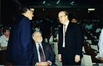 John Joseph Moakley and James P. McGovern at University of Central America (UCA) event in El Salvador, 12 November 1999 by unknown