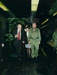 John Joseph Moakley and Fidel Castro during a congressional trip to Cuba, 1996 by unknown