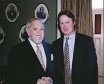 John Joseph Moakley with a guest at the Moakley Portrait Unveiling Ceremony, 2001 by unknown