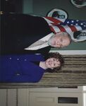 John Joseph Moakley with Leanita Shelby at the Moakley Portrait Unveiling Ceremony, 2001 by unknown