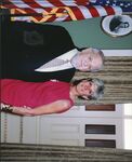 John Joseph Moakley with Dusty Rhodes at the Moakley Portrait Unveiling Ceremony, 2001 by unknown