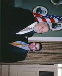 John Joseph Moakley with Steve Larose at the Moakley Portrait Unveiling Ceremony, 2001 by unknown