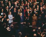 Crowd at the State of the Union Address, #6, January 2001 by unknown