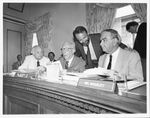 Group photograph of members of the U.S. House of Representatives Committee on Rules, , 8/8/1986 by unknown