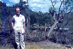 Color photograph of James P. McGovern in Salvadoran countryside, 1986 by James P. McGovern