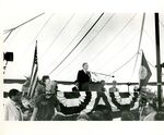 John Joseph Moakley speaking at Harbor Islands Transfer and Award Event, 1977 by unknown