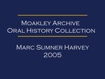 Oral history interview with Mark Harvey (OH-045) by Mark Sumner Harvey and AnaMaria Hidalgo