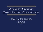 Oral history interview with Paula Fleming (OH-069) by Paula Fleming and Jekaterina Budzilko