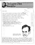 The Eugene O'Neill Newsletter vol. 8, nos. 2, 1983 by Eugene O'Neill Society