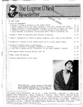 The Eugene O'Neill Newsletter vol. 9, nos. 1, 1985 by Eugene O'Neill Society