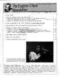 The Eugene O'Neill Newsletter vol. 10, nos. 2, 1986 by Eugene O'Neill Society