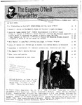 The Eugene O'Neill Newsletter vol. 11, nos. 2, 1987 by Eugene O'Neill Society