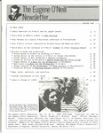 The Eugene O'Neill Newsletter vol. 11, nos. 3, 1987 by Eugene O'Neill Society