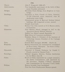 Excerpt from a book that details the historical milestones of 1906 including Suffolk University Law School's opening September 19th, 1906