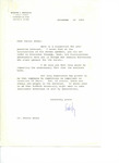 Letter from Edward L. Bernays to Suffolk University President Dennis C. Haley regarding the Bernays Lecture Suffolk University Records: Series to be hosted at the university, 11/18/1963 by Edward L. Bernays