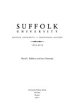 Suffolk University: a centennial history, 1905-2010 by David L. Robbins and Lauri Umanksy