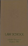 Suffolk University Law School Catalog, 1979-1980