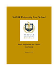 Law School Rules, Regulations and policies, 2017-2018