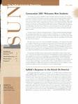 Suffolk University Newsletter (SUN),  vol. 29,  no. 5, 2001