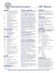 Suffolk University Profile, 1997 by Suffolk University