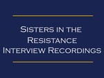 Sisters in the Resistance: interview with Catherine Roux, audio recording, 6/13/1983 by Catherine Roux and Margaret Collins Weitz