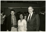 Israel Horowitz, Ruby Dee, and Fred Wilkins at a tribute to Eugene O'Neill at the Eugene O'Neill Conference, Suffolk University