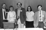 Session K speakers at the 1986 Eugene O'Neill International Conference by John Gillooly